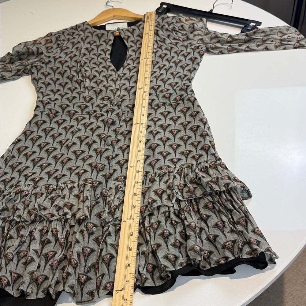 ALEXIS Alba ruffle Midi Dress Size Small - Picture 6 of 7